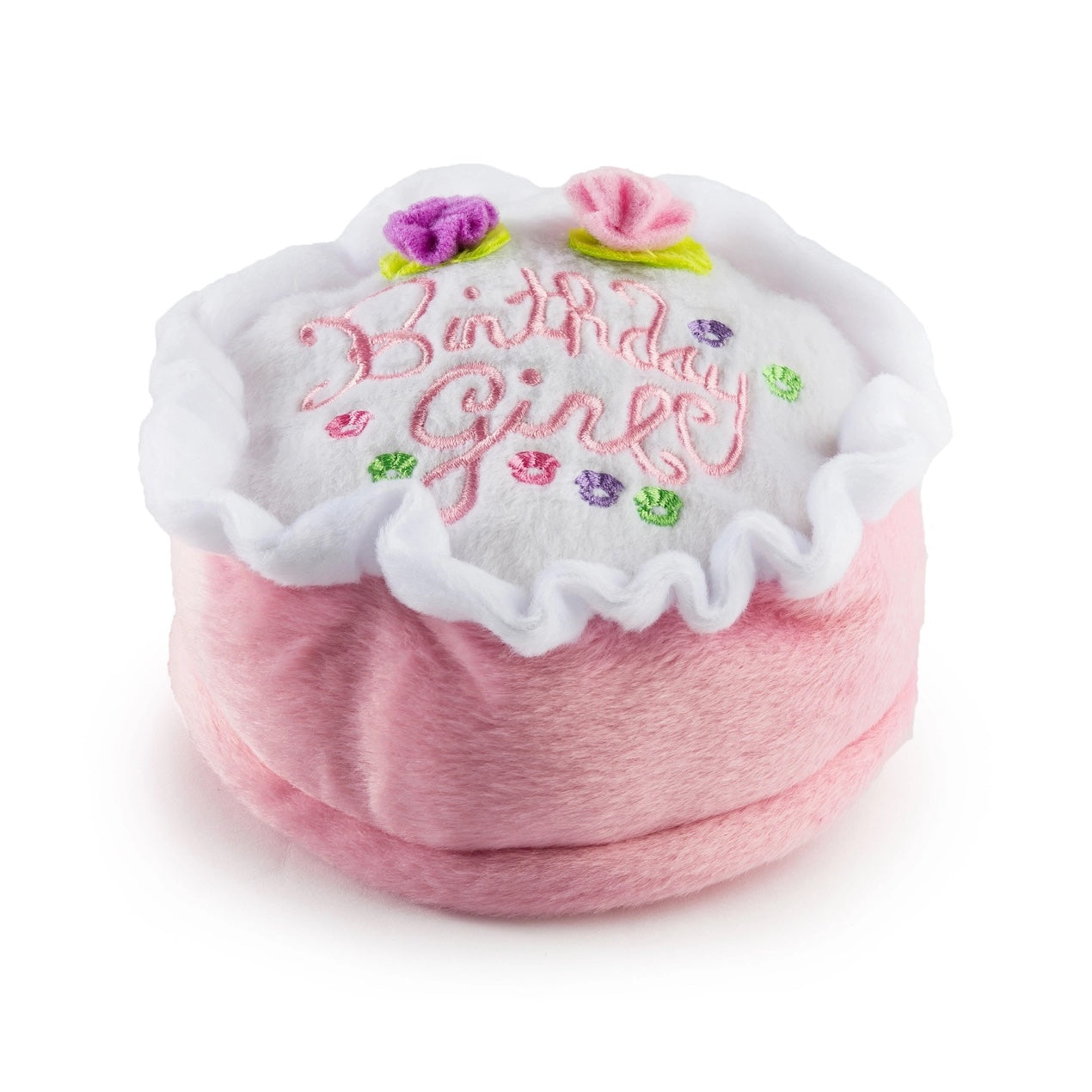 Birthday Girl Cake Dog Toy