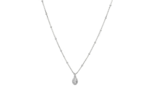 Bellini Silver Shell Necklace