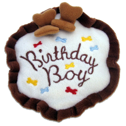 Birthday Boy Cake Dog Toy