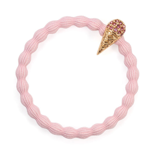 Strawberry Ice Cream Bling Hair Tie