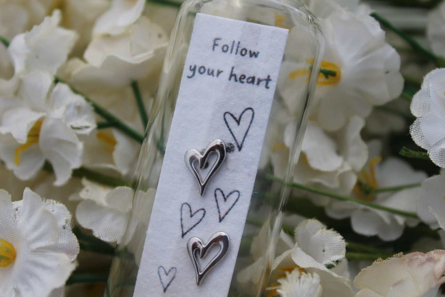 Follow Your Heart Earring Jar