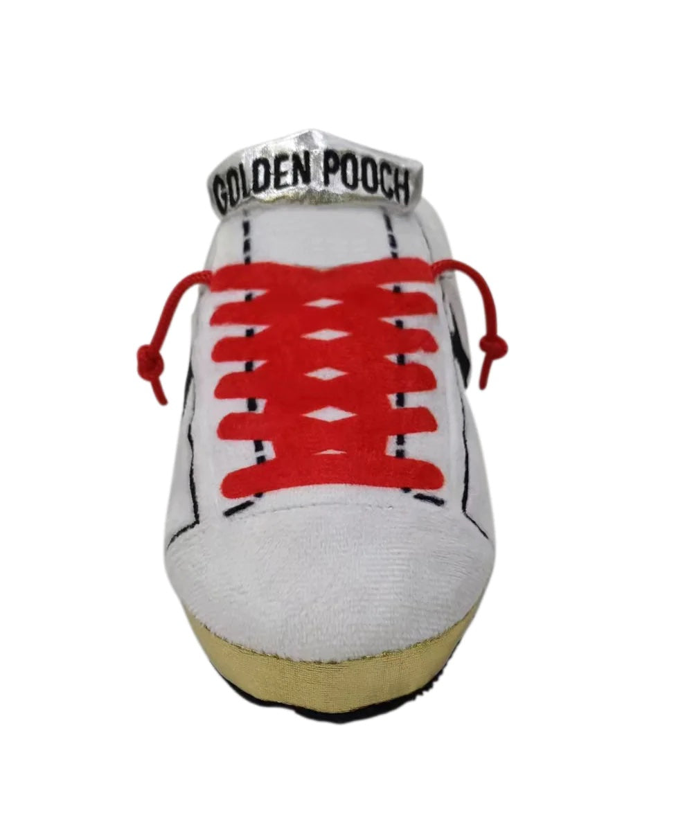 Golden Pooch Tennis Shoe Plush Dog Toy