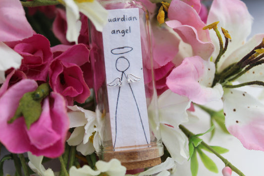 Guardian Angel Wings Earring Jars