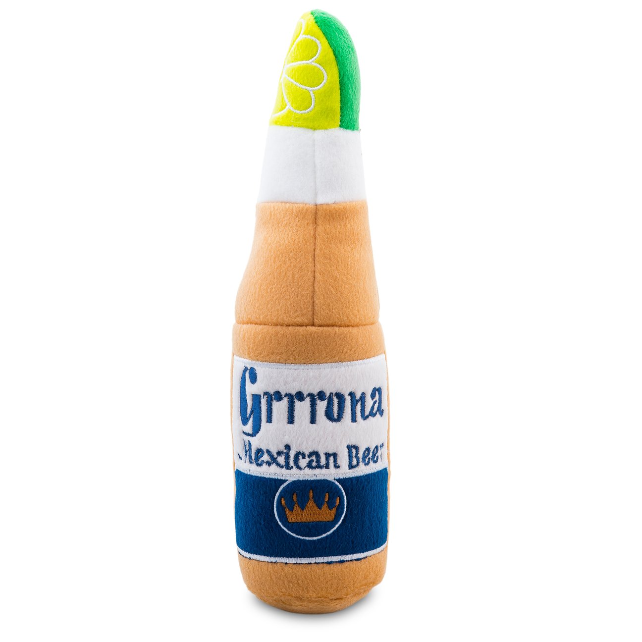 Grrrona Beer Parody Dog Toy