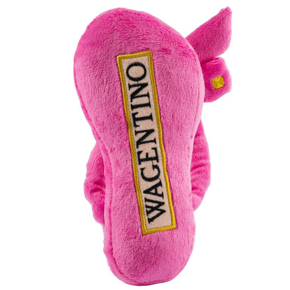 Wagentino Sandal Parody Dog Toy