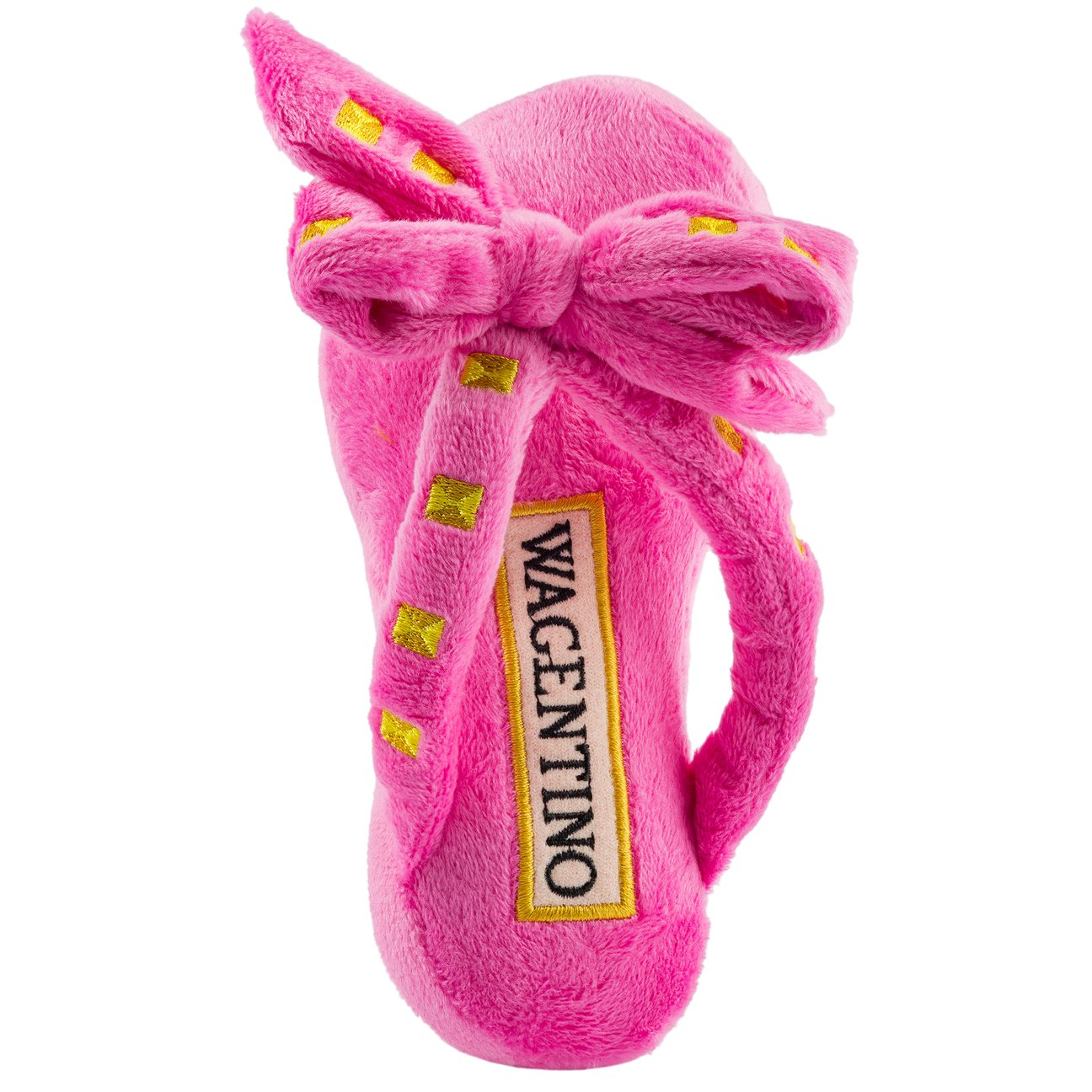 Wagentino Sandal Parody Dog Toy