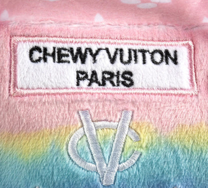 Pink Ombre Chewy Vuiton Handbag Dog Toy