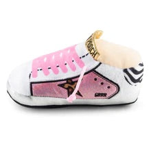 Golden Pooch Tennis Shoe Plush Dog Toy - Pink