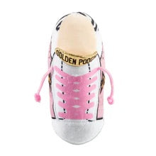 Golden Pooch Tennis Shoe Plush Dog Toy - Pink