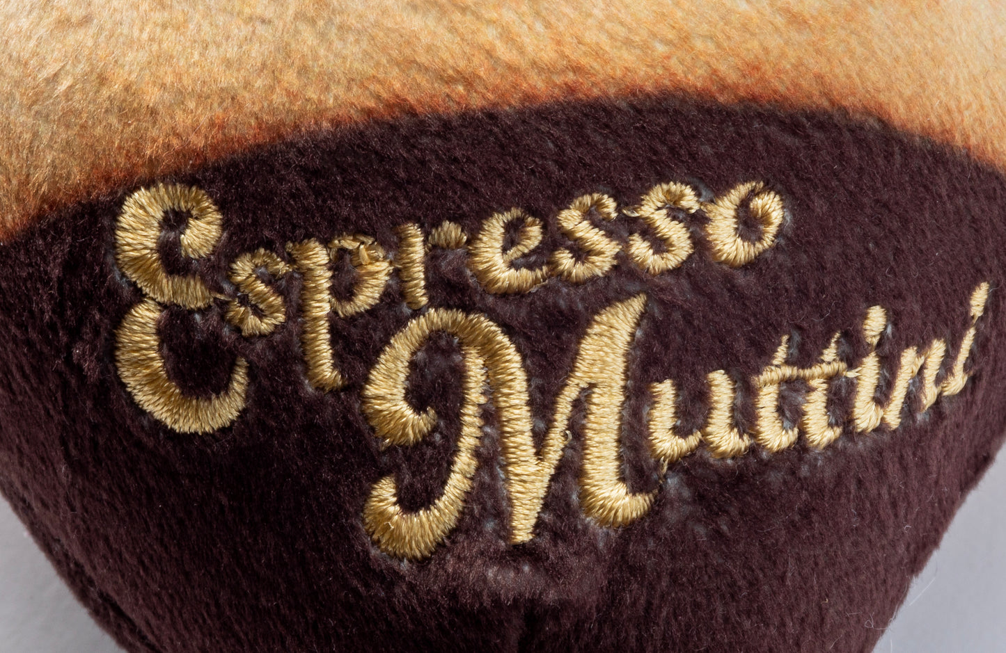 Espresso Muttini Plush Dog Toy