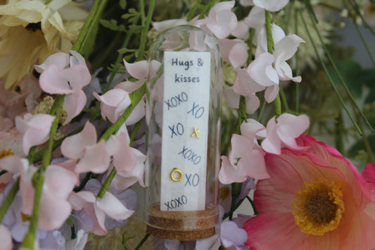 Hugs & Kisses XO Earring Jar