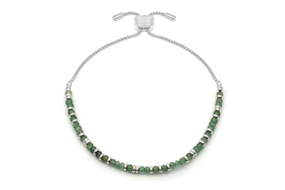 Mystical Chrysoprase Silver Bracelet