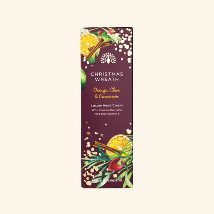 Christmas Tidings Christmas Wreath Hand Cream