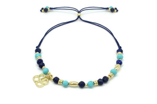 Visible Gold Beaded Bracelet