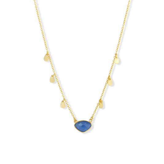 Summer Necklace Blue Jade